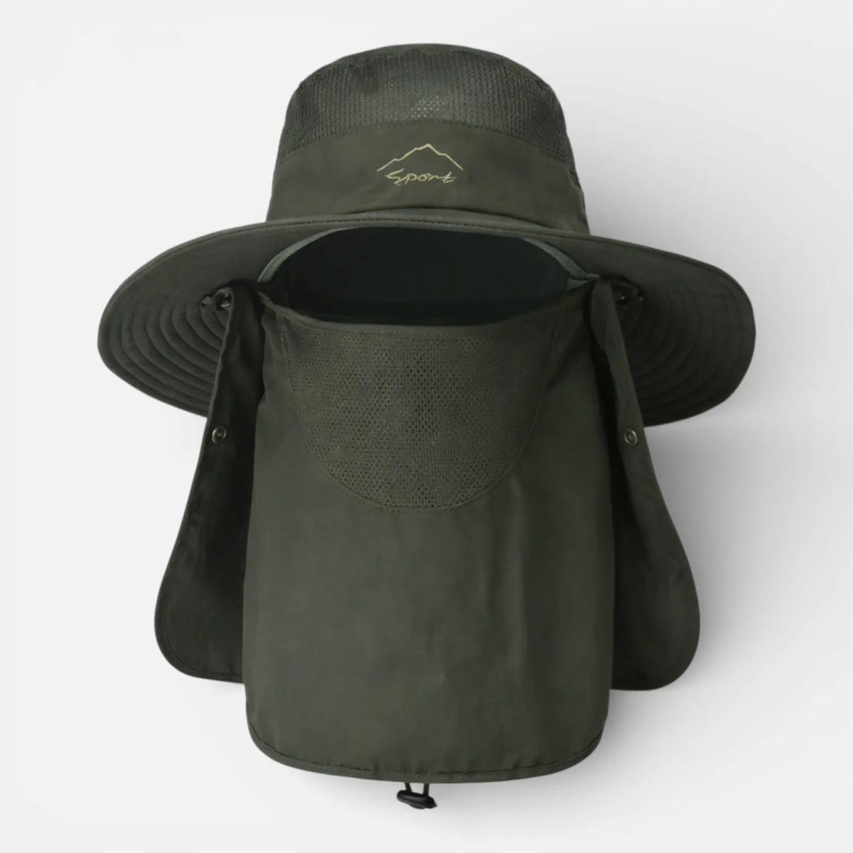 Ma boutique Vert militaire / Taille unique Chapeau Randonnée Anti UV