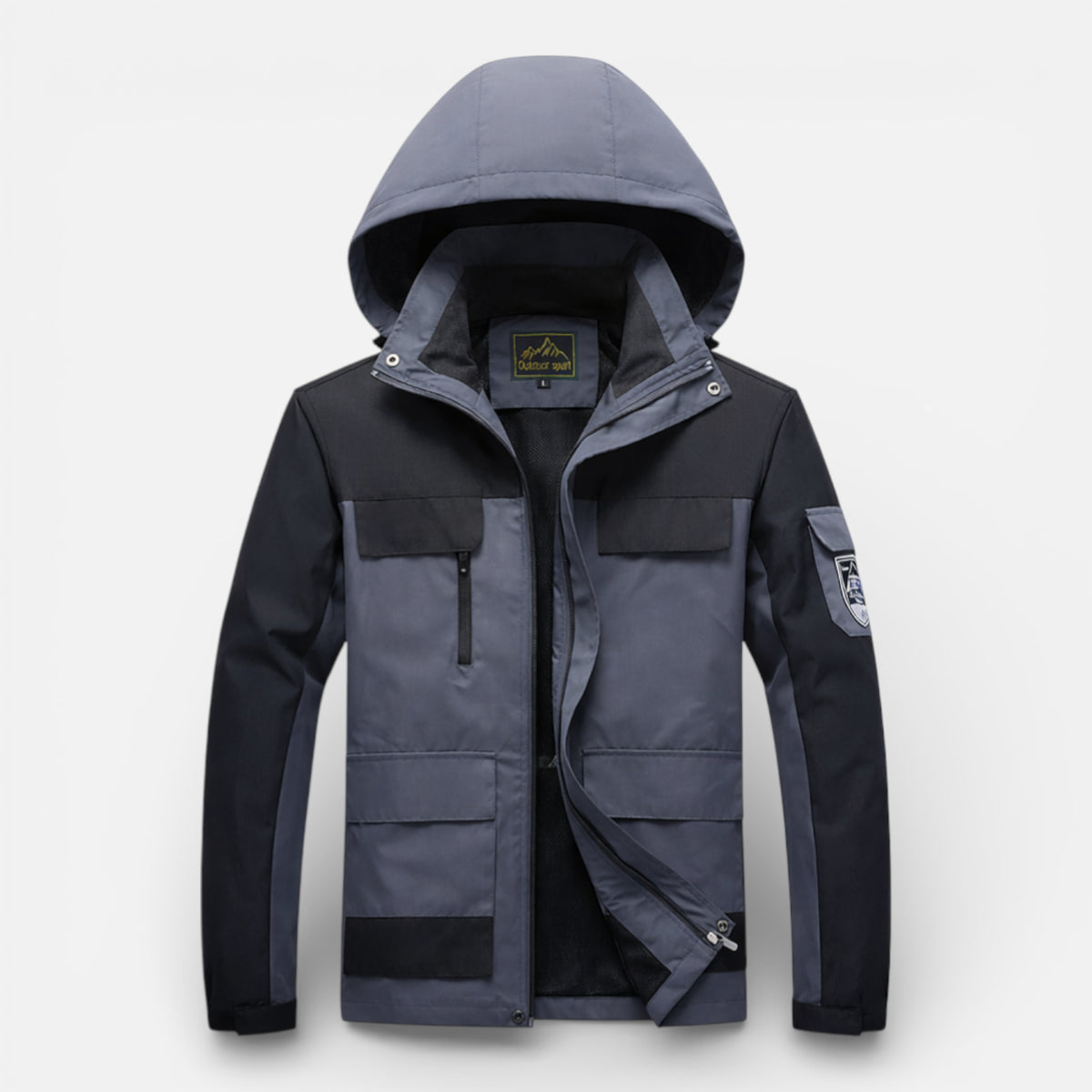 Ma boutique Veste Randonnée Imperméable Respirante Homme