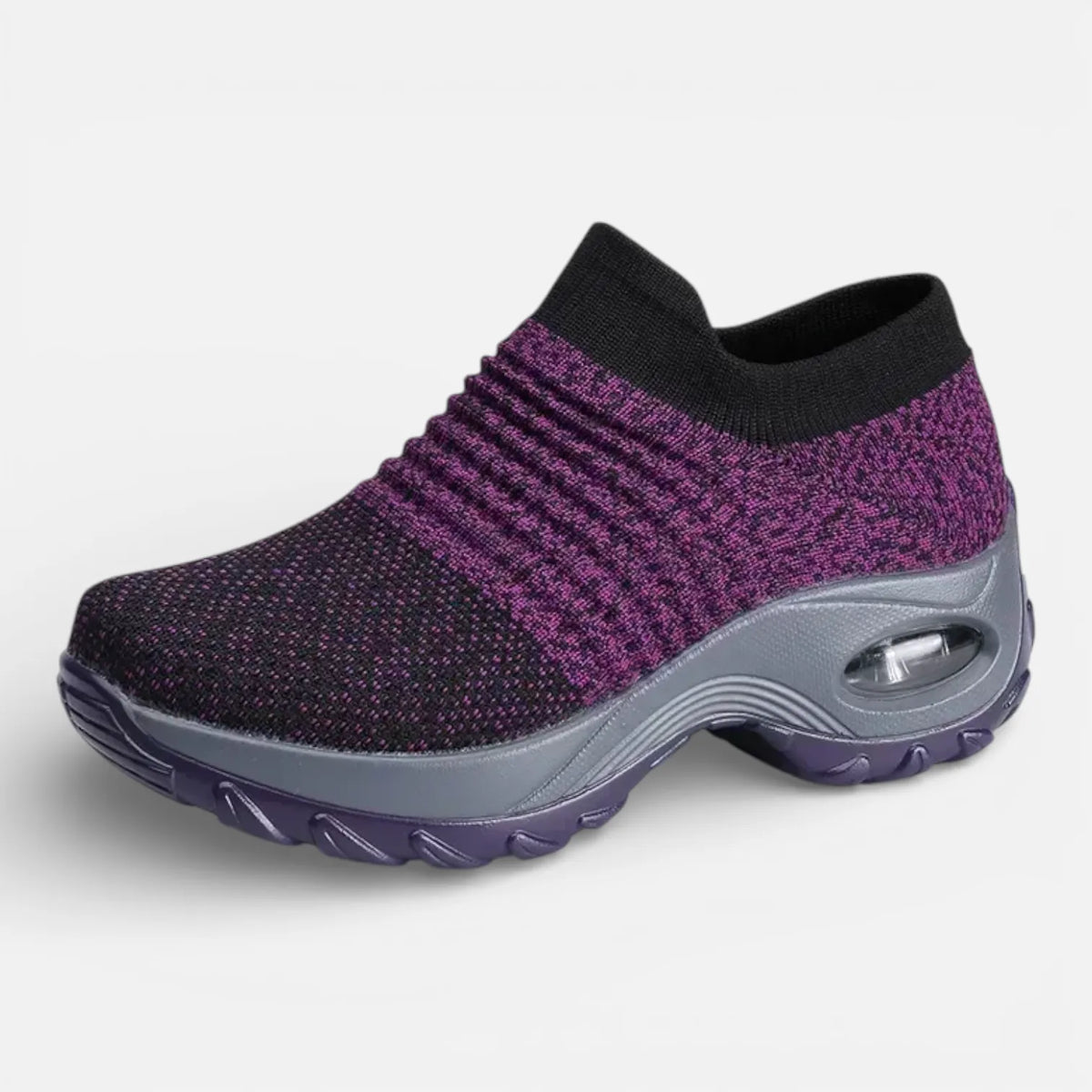 Ma boutique Violet foncé / 35 Basket de Marche Femme Sans Lacet