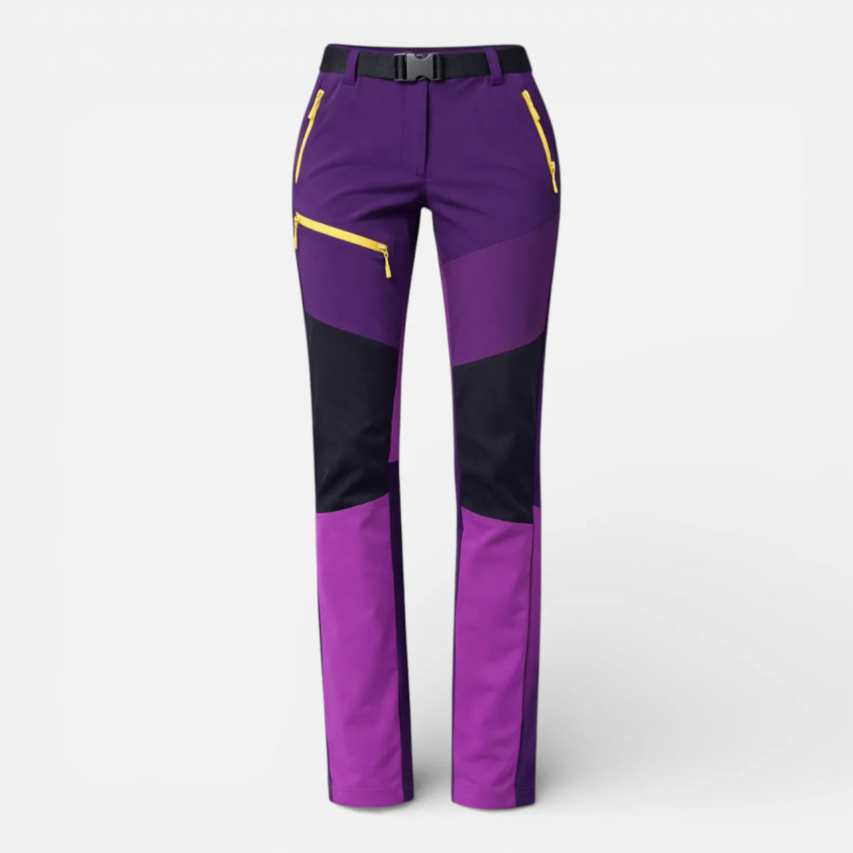 Ma boutique Violet foncé / S Pantalon Randonnée Chaud Polaire Femme