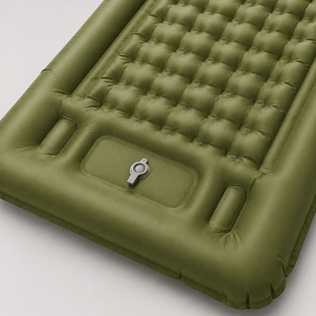 Matelas camping autogonflant épais ultraléger avec pompe intégrée