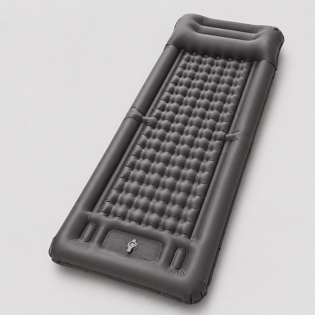 Matelas camping autogonflant épais ultraléger avec pompe intégrée