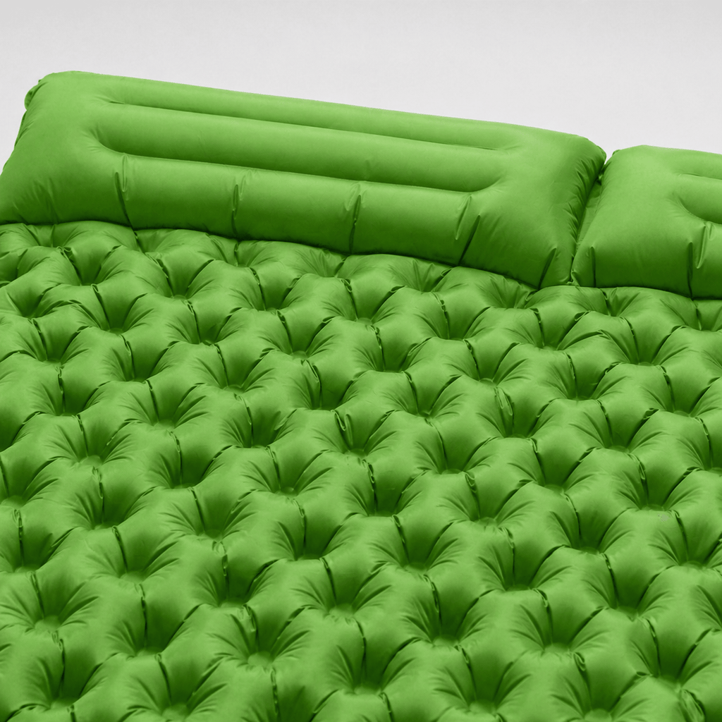 Matelas gonflable 2 places large confort pour camping et voyage