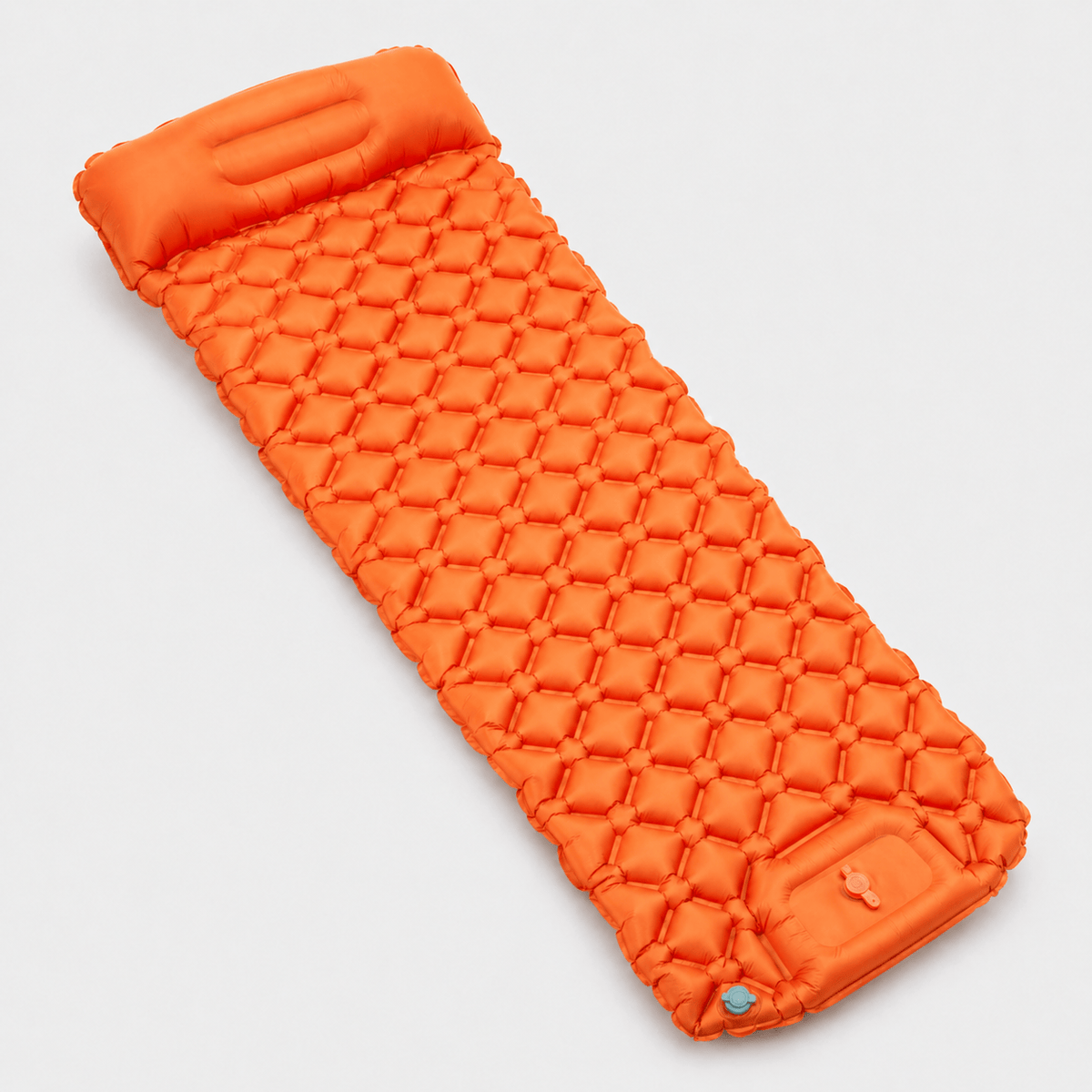 Matelas gonflable ultraléger avec oreiller et pompe intégrée