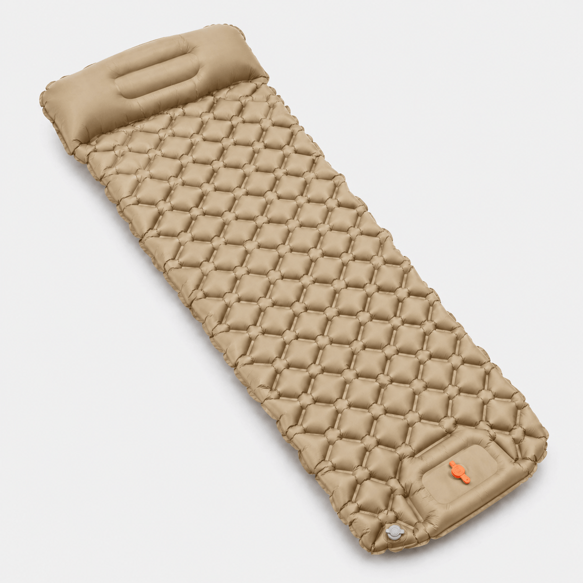 Matelas gonflable ultraléger avec oreiller et pompe intégrée
