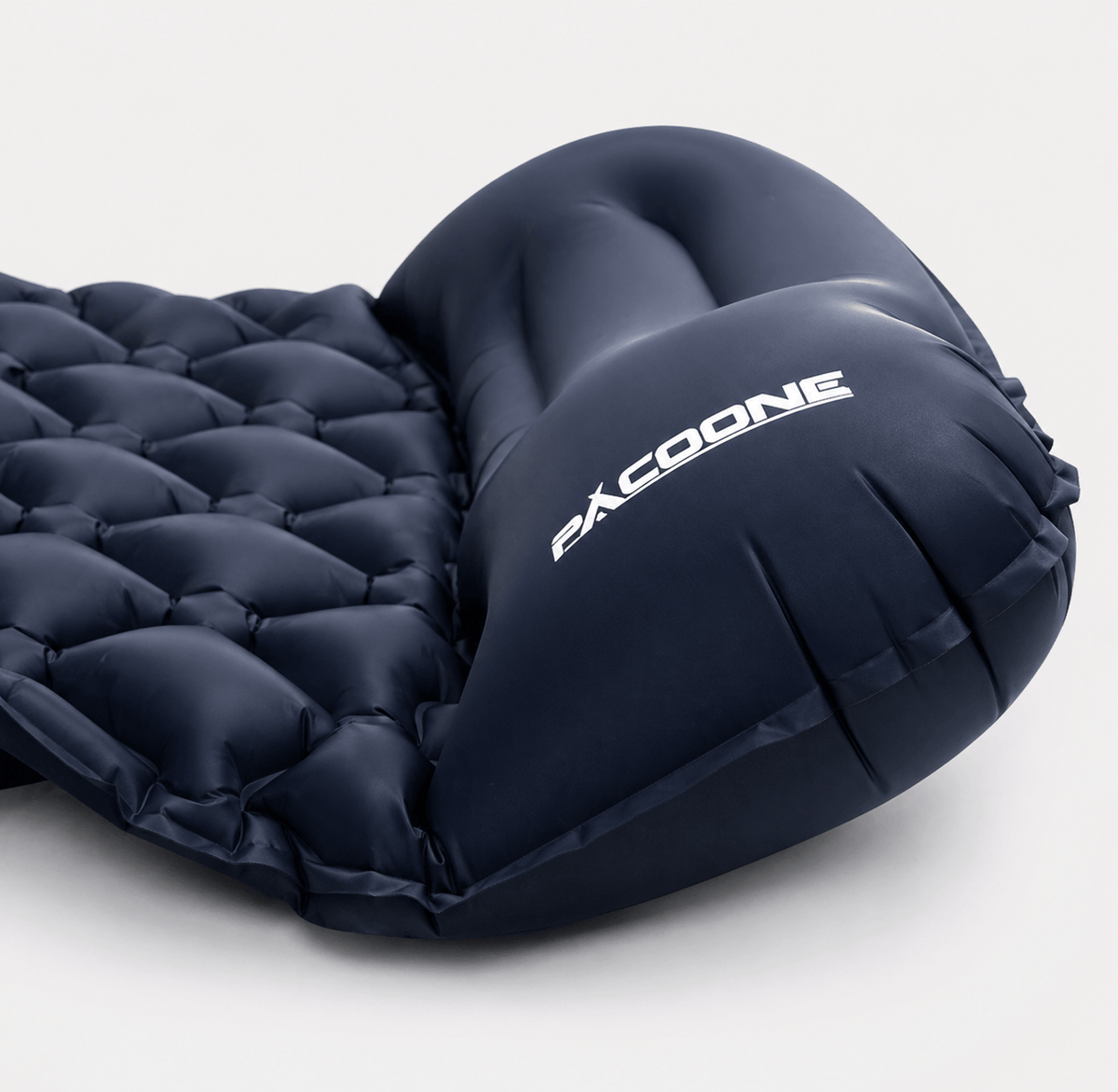Matelas gonflable ultraléger avec oreiller et pompe intégrée