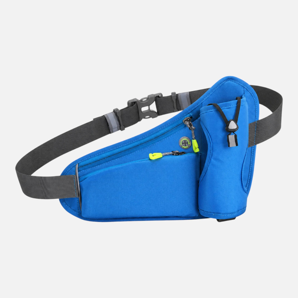 Sac À Dos Bleu Avec Porte-Bouteille