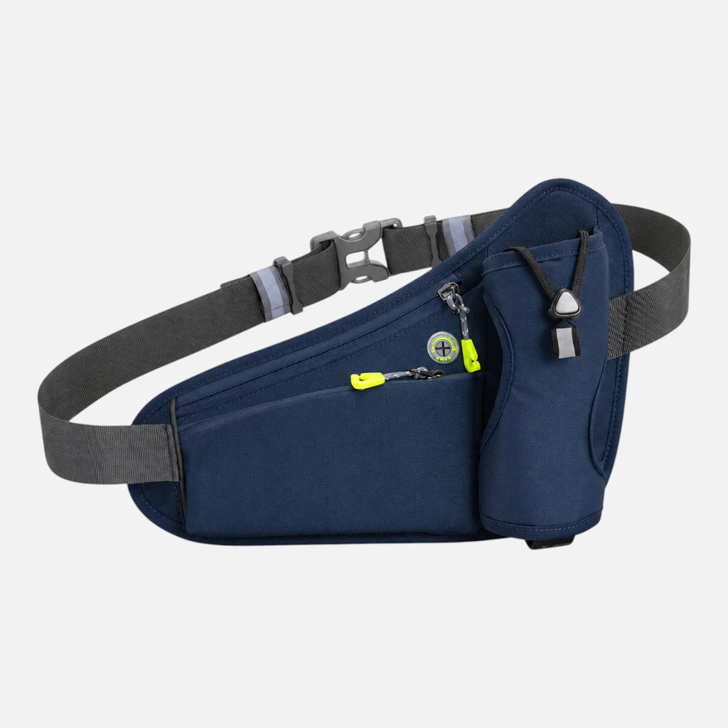 Sac À Dos Bleu Avec Porte-Bouteille