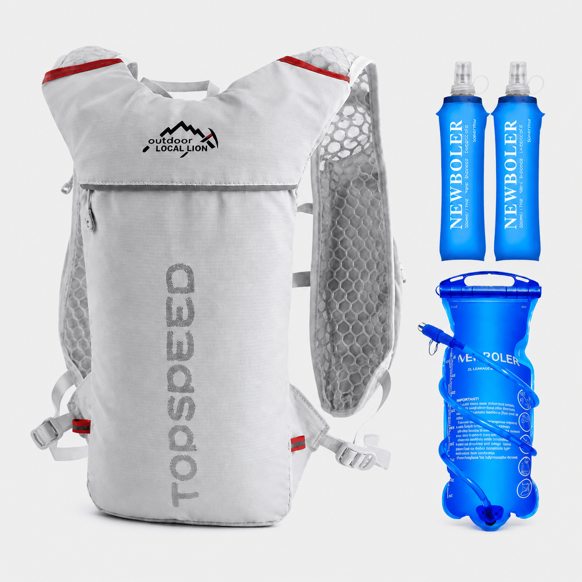 Sac d’hydratation 5L ultra léger pour course et vélo