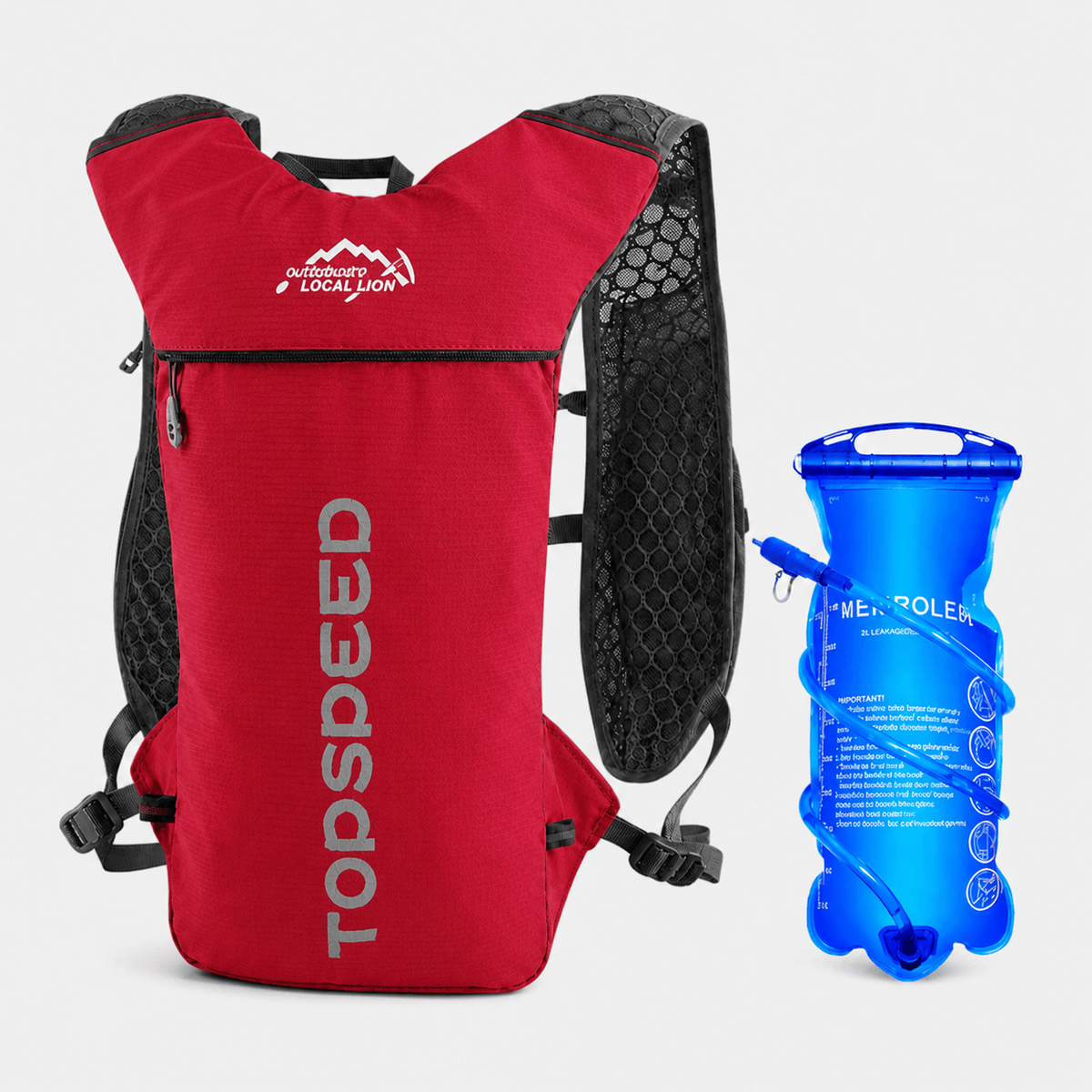Sac d’hydratation 5L ultra léger pour course et vélo