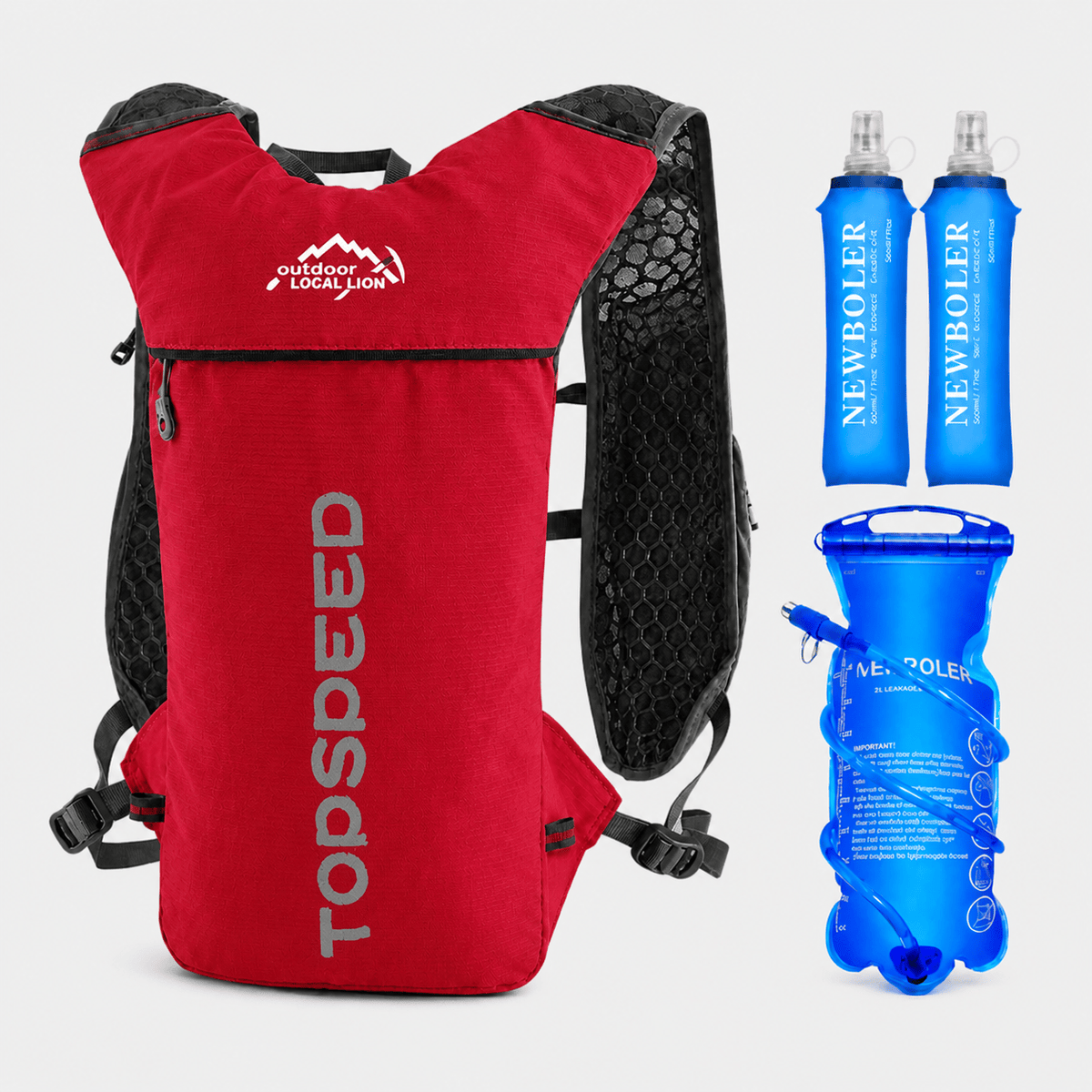 Sac d’hydratation 5L ultra léger pour course et vélo