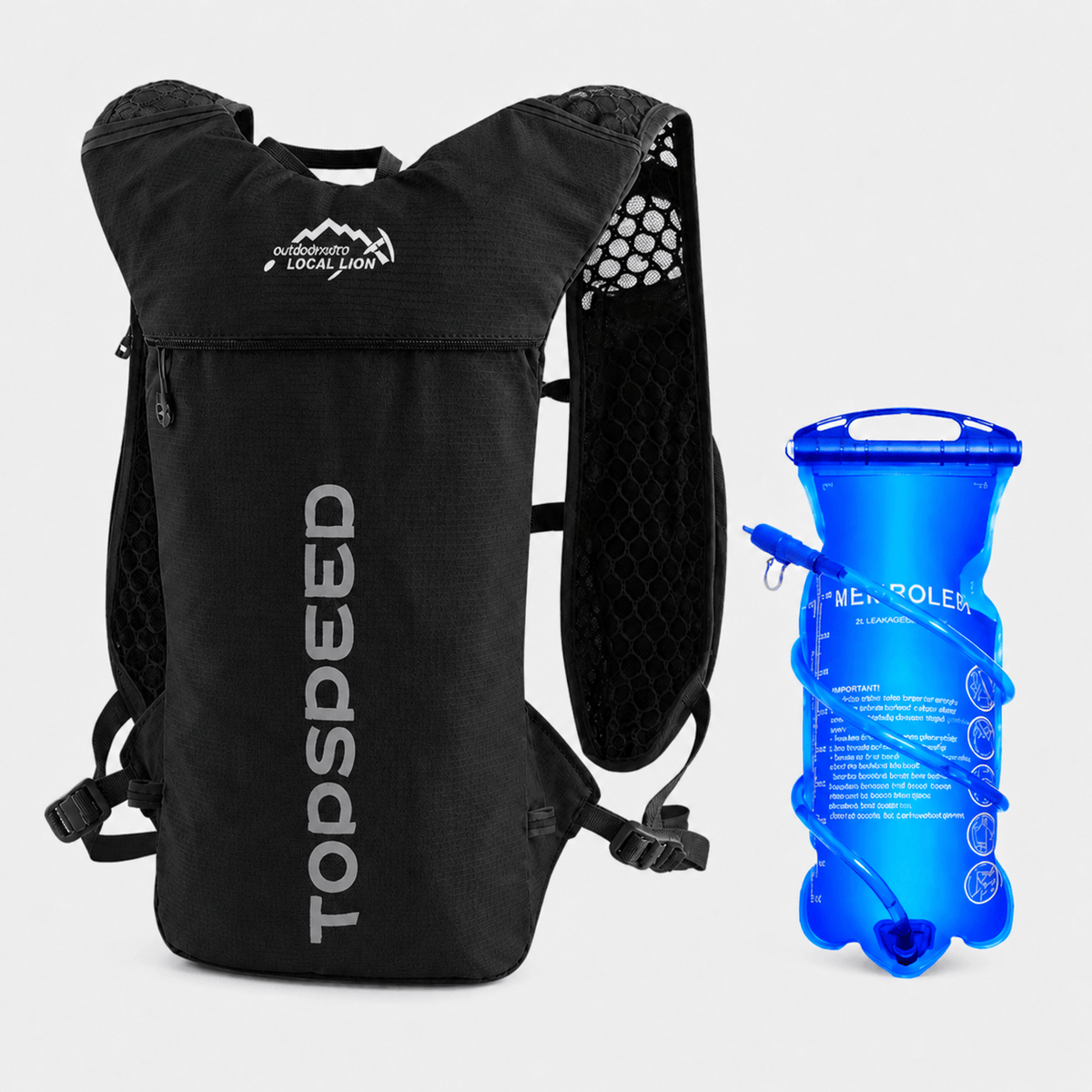Sac d’hydratation 5L ultra léger pour course et vélo