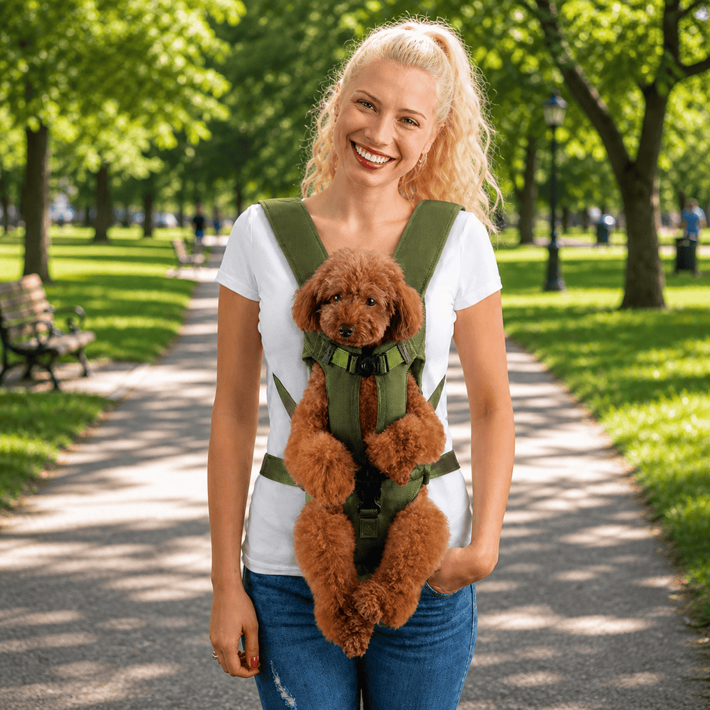 Sac de transport animal à mains libres pour chien et chat