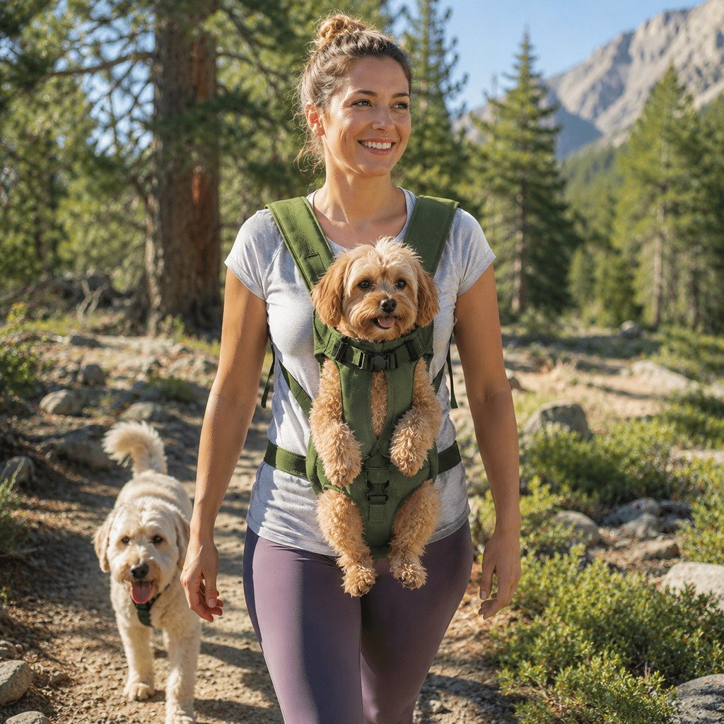 Sac de transport animal à mains libres pour chien et chat