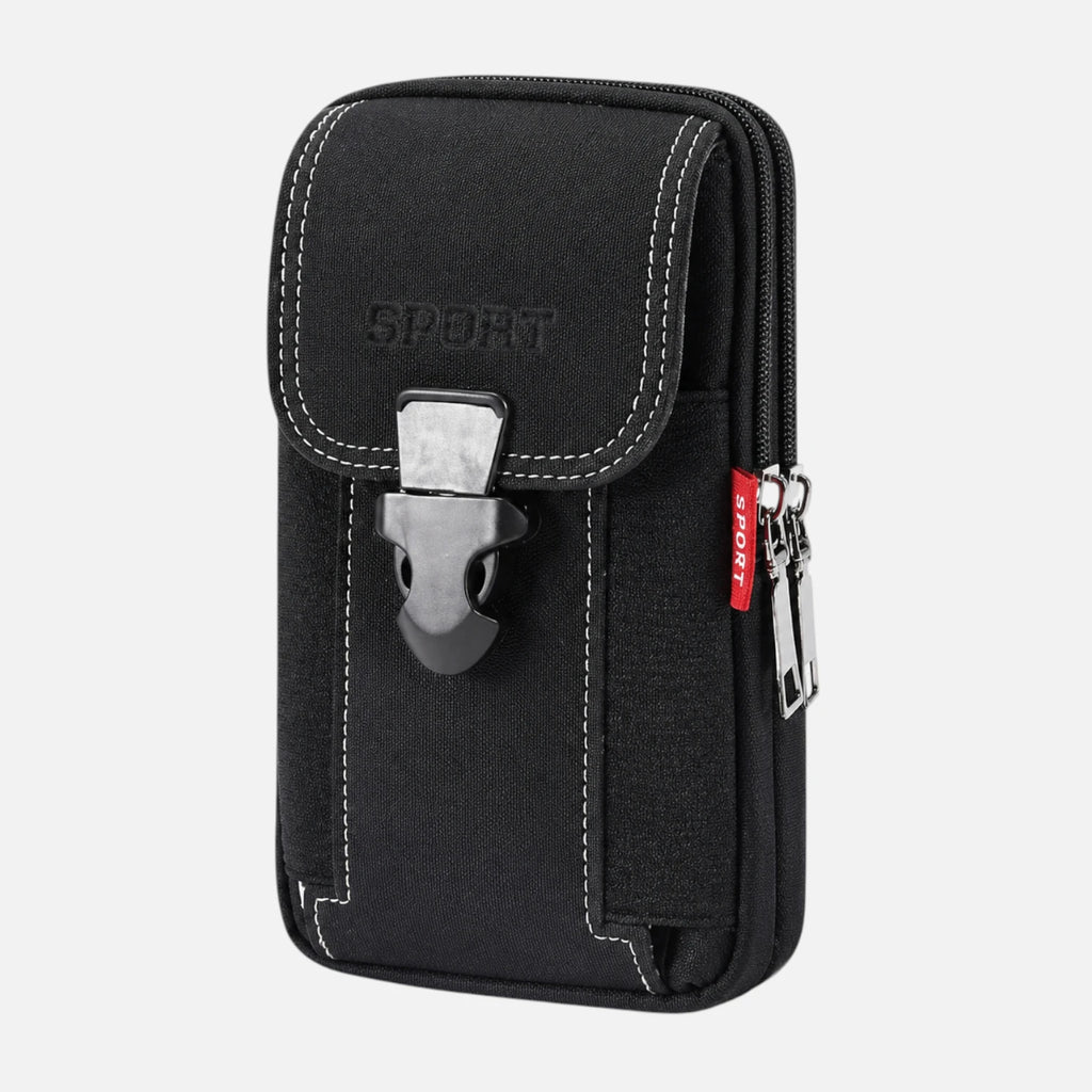 Ceinture noire / A Sacoche ceinture homme randonnée