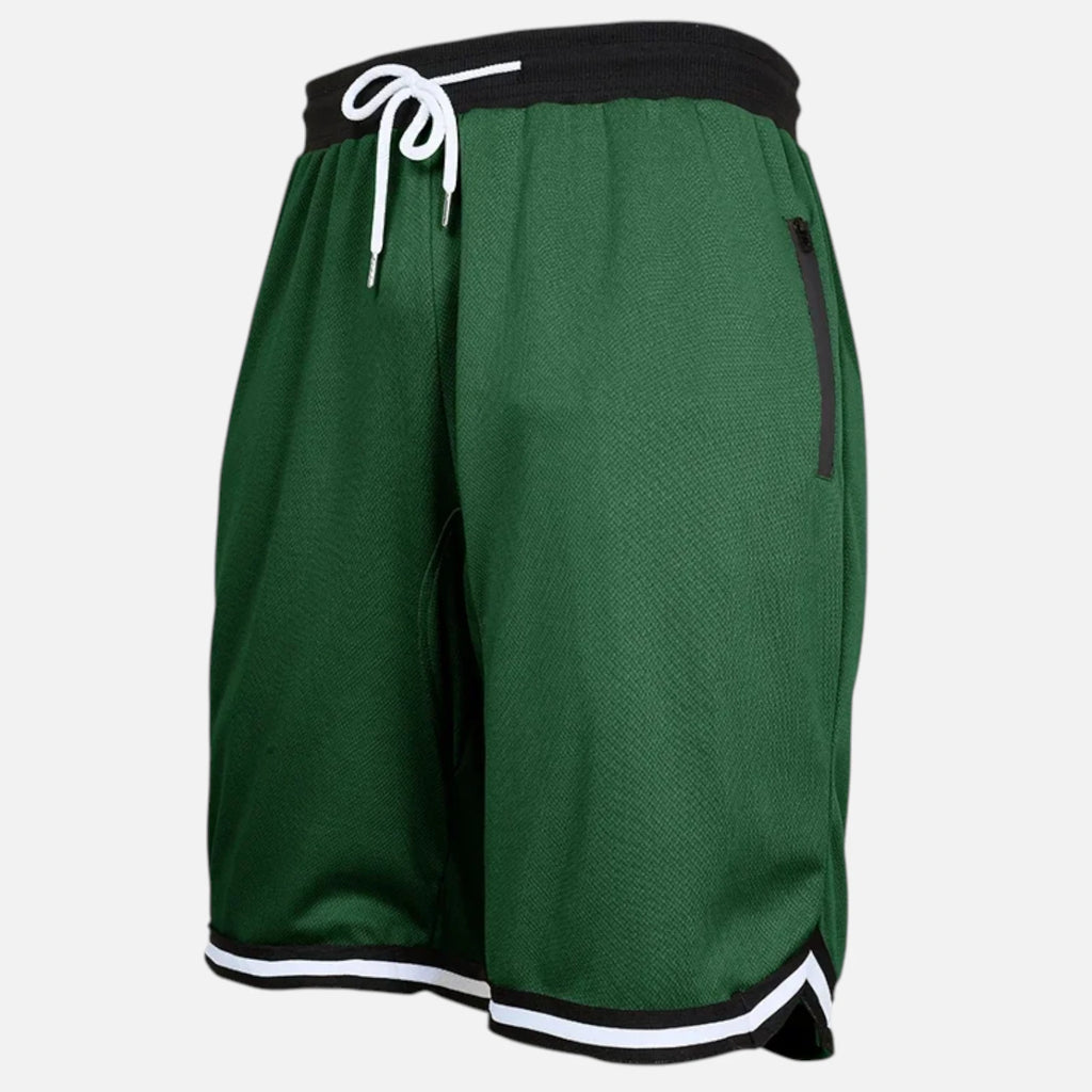 Vert foncé / S Short de sport homme respirant à séchage rapide