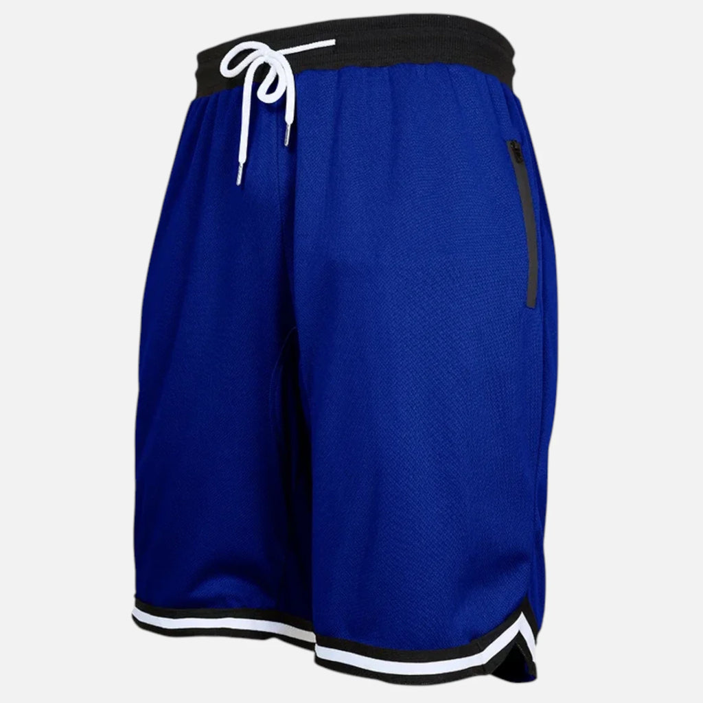 Bleu  foncé / S Short de sport homme respirant à séchage rapide