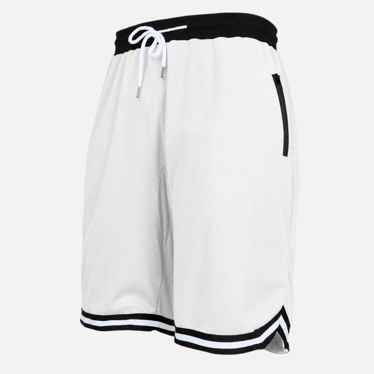 Blanc cassé / S Short de sport homme respirant à séchage rapide