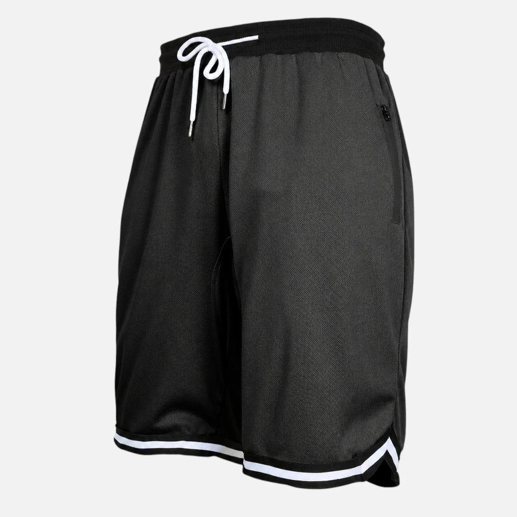 Noir léger / S Short de sport homme respirant à séchage rapide