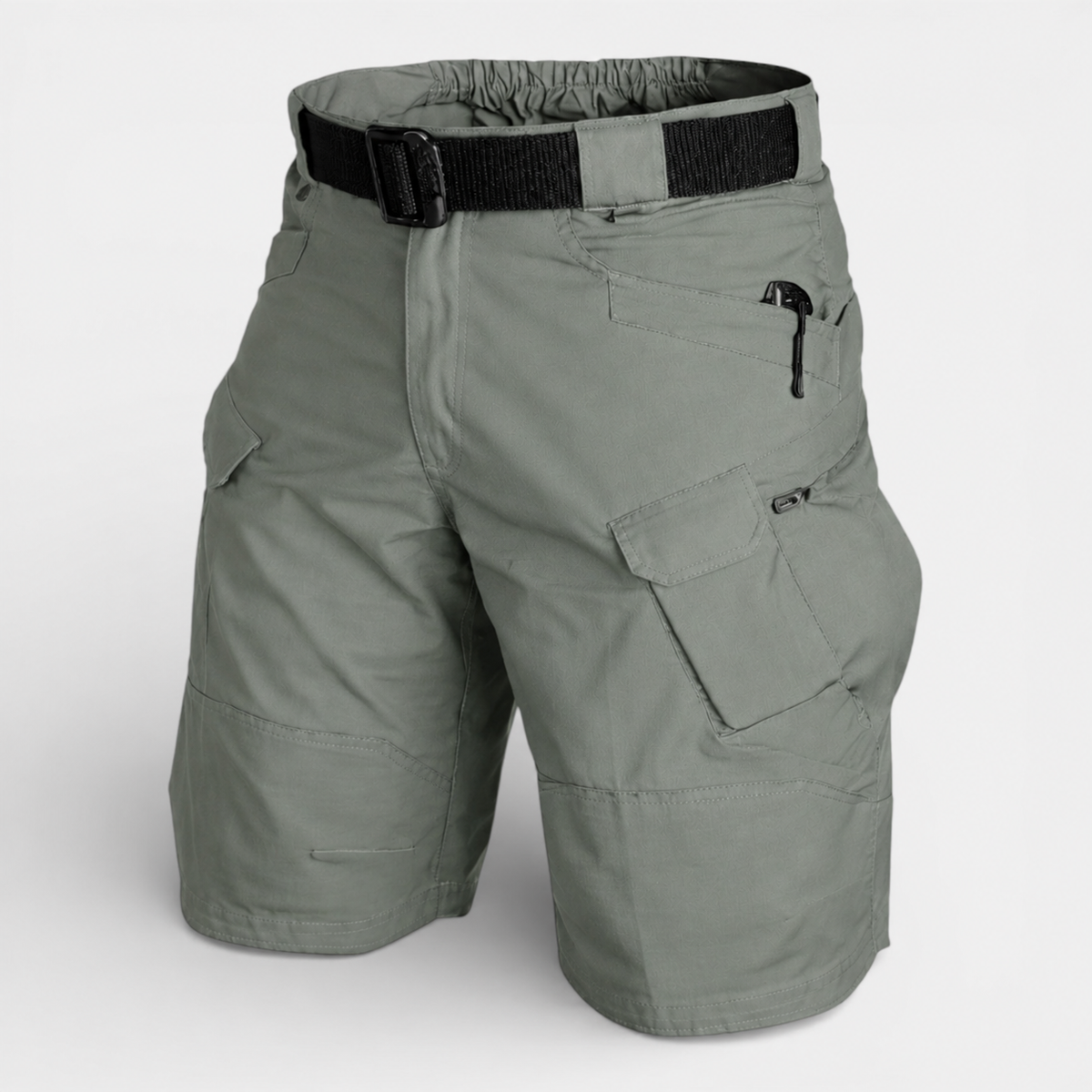 Vert / S Short tactique Indestructible et Imperméable de survie Homme  Randonnée
