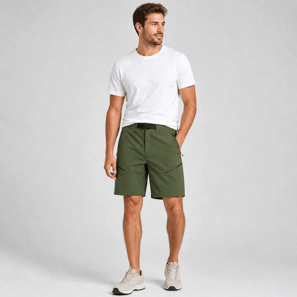Short unisexe stretch séchage rapide pour activité outdoor