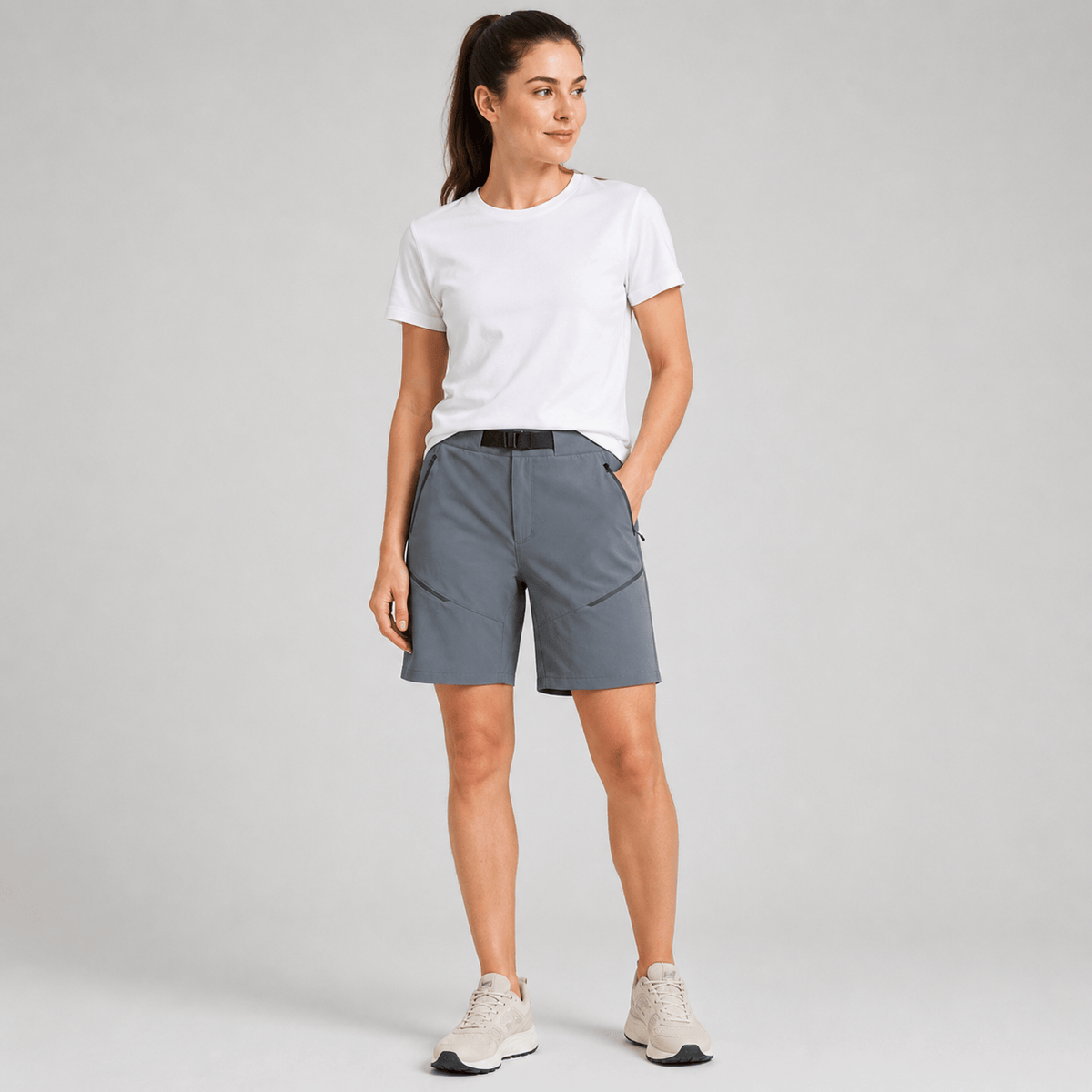 Short unisexe stretch séchage rapide pour activité outdoor