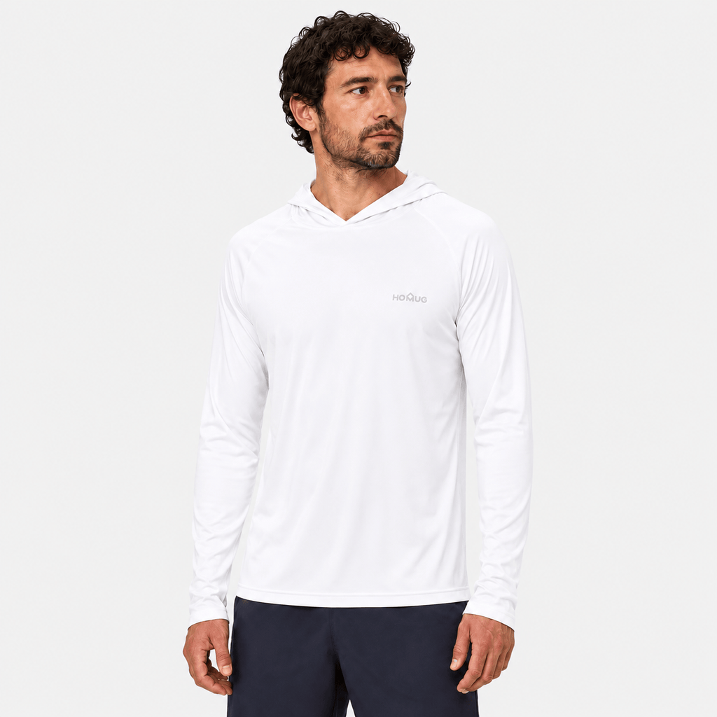 Blanc cassé / S T-Shirt Anti-UV Homme Randonnée UPF50+