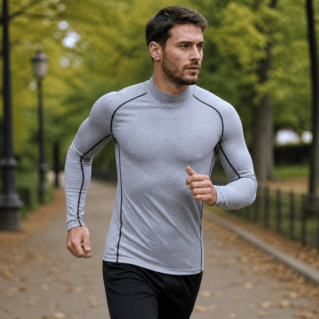 T-shirt homme à séchage rapide pour maintien musculaire