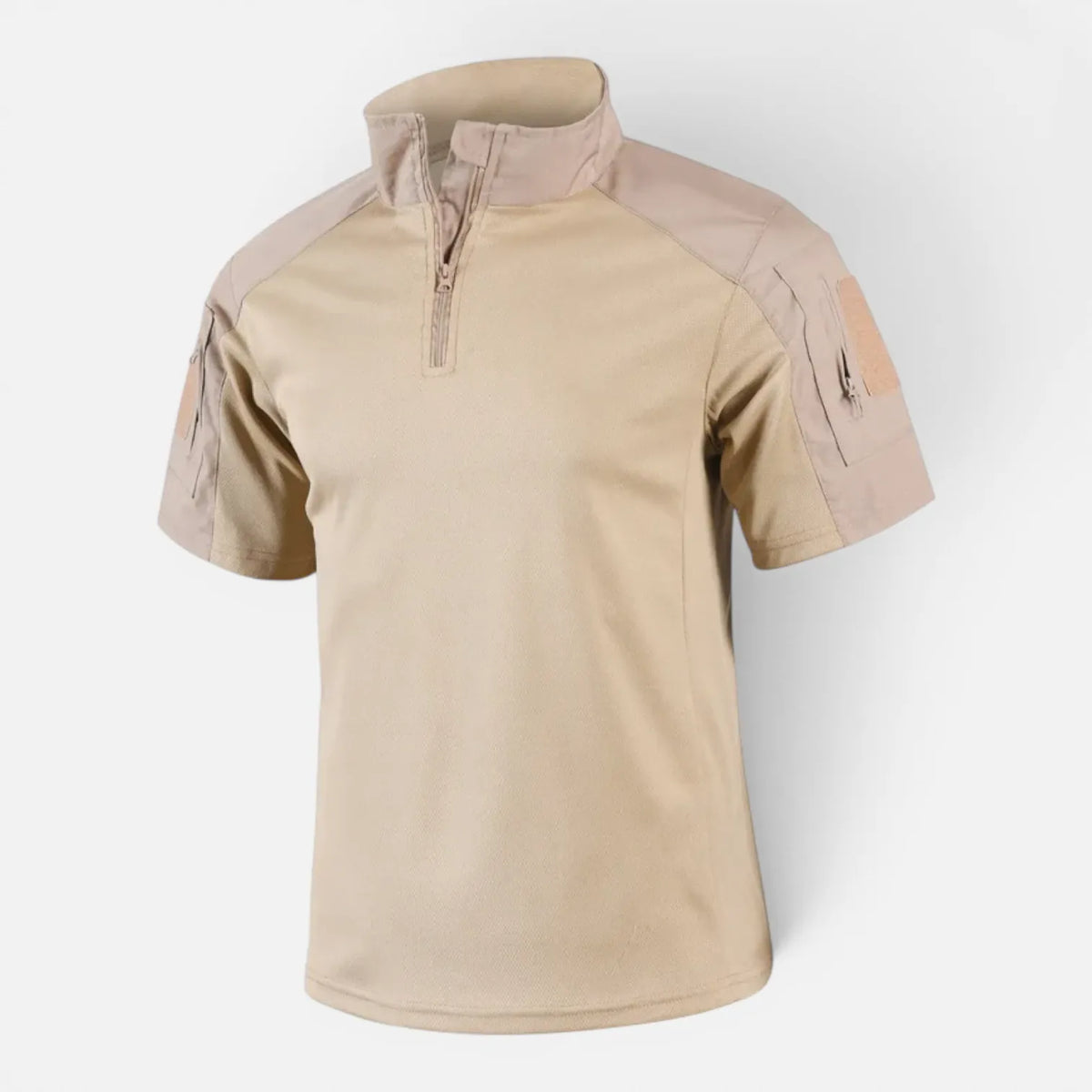 Beige sable / M T-shirt tactique de randonnée à séchage rapide