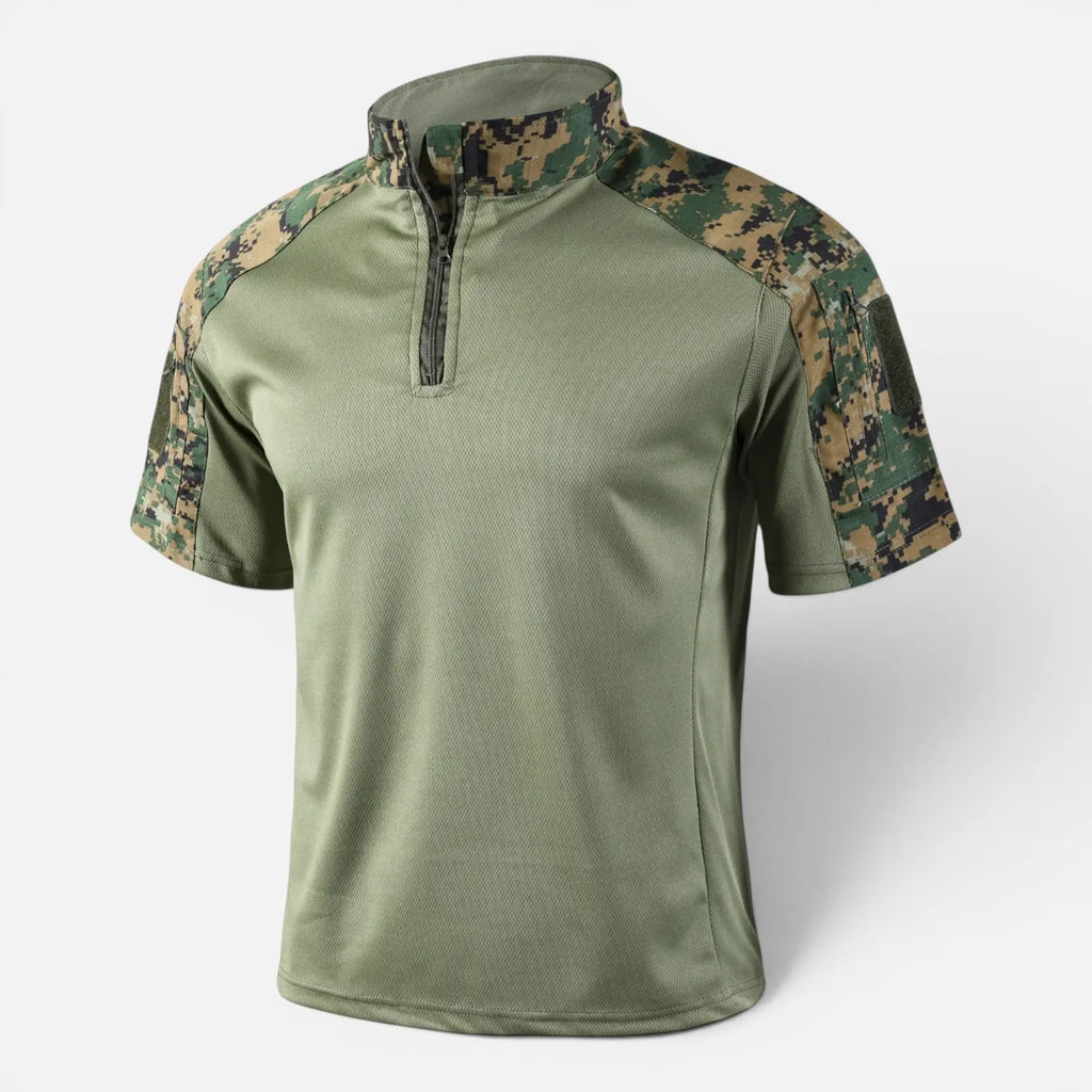 Camouflage Jungle digital / M T-shirt tactique de randonnée à séchage rapide