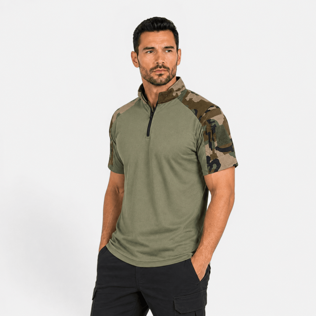 T-shirt tactique de randonnée à séchage rapide