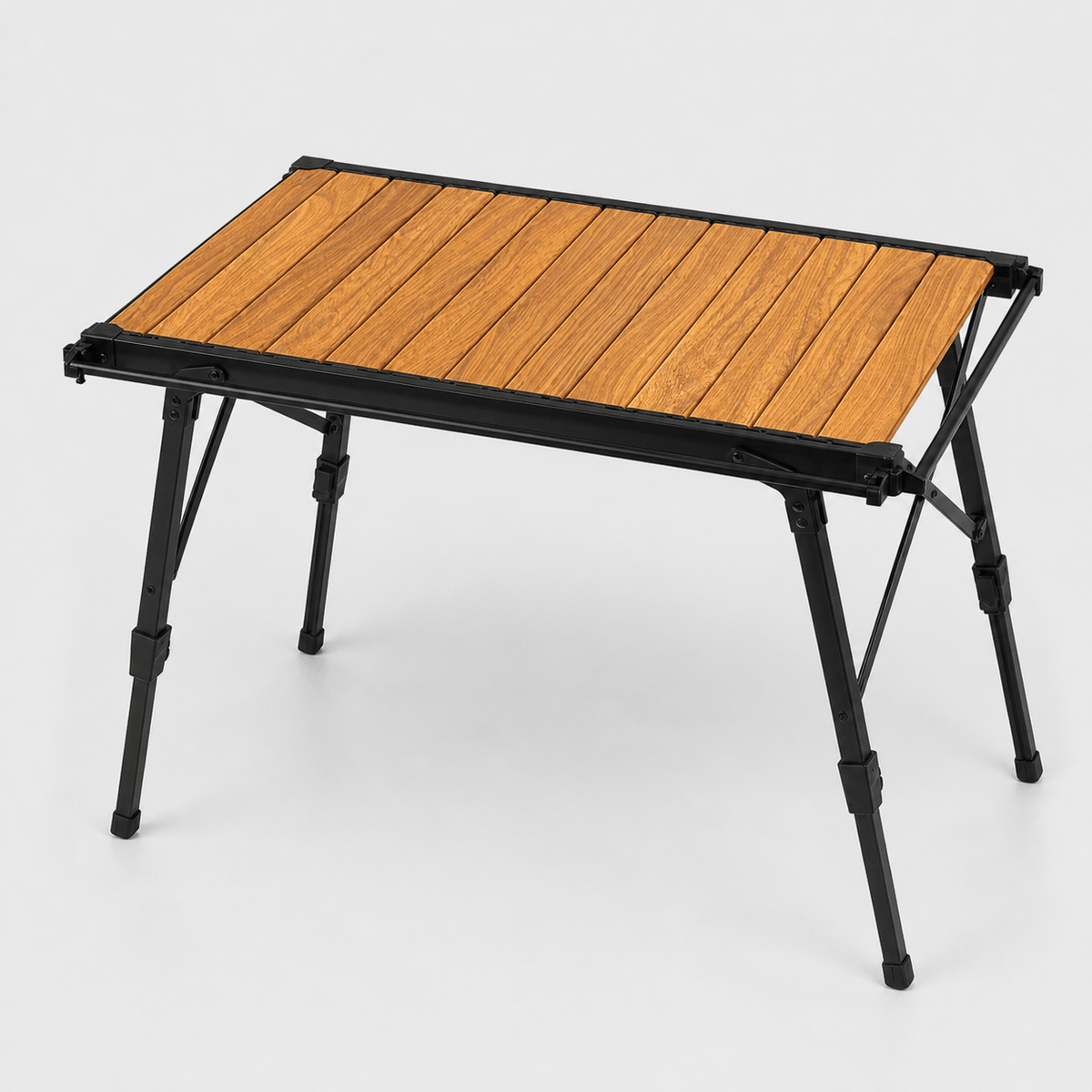 Table camping pliante légère réglable pour repas et bivouac
