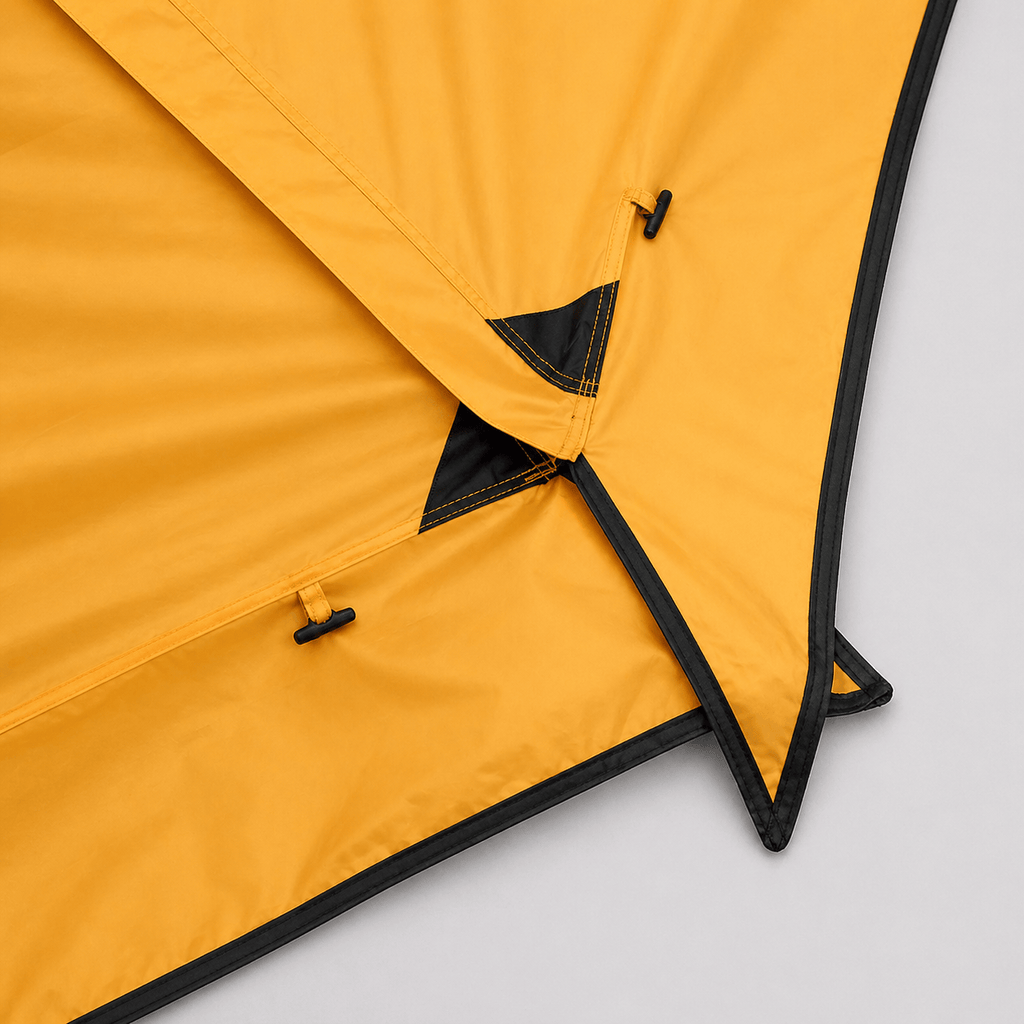 Tente 2 places 4 saisons double couche avec protection neige