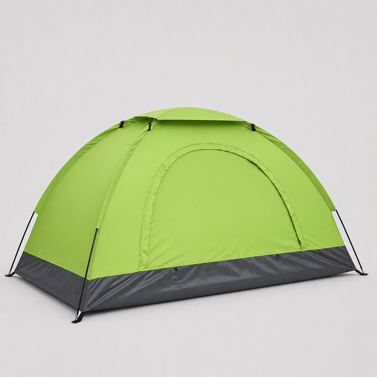 Tente 2 places ouverture rapide avec protection moustiques et vent
