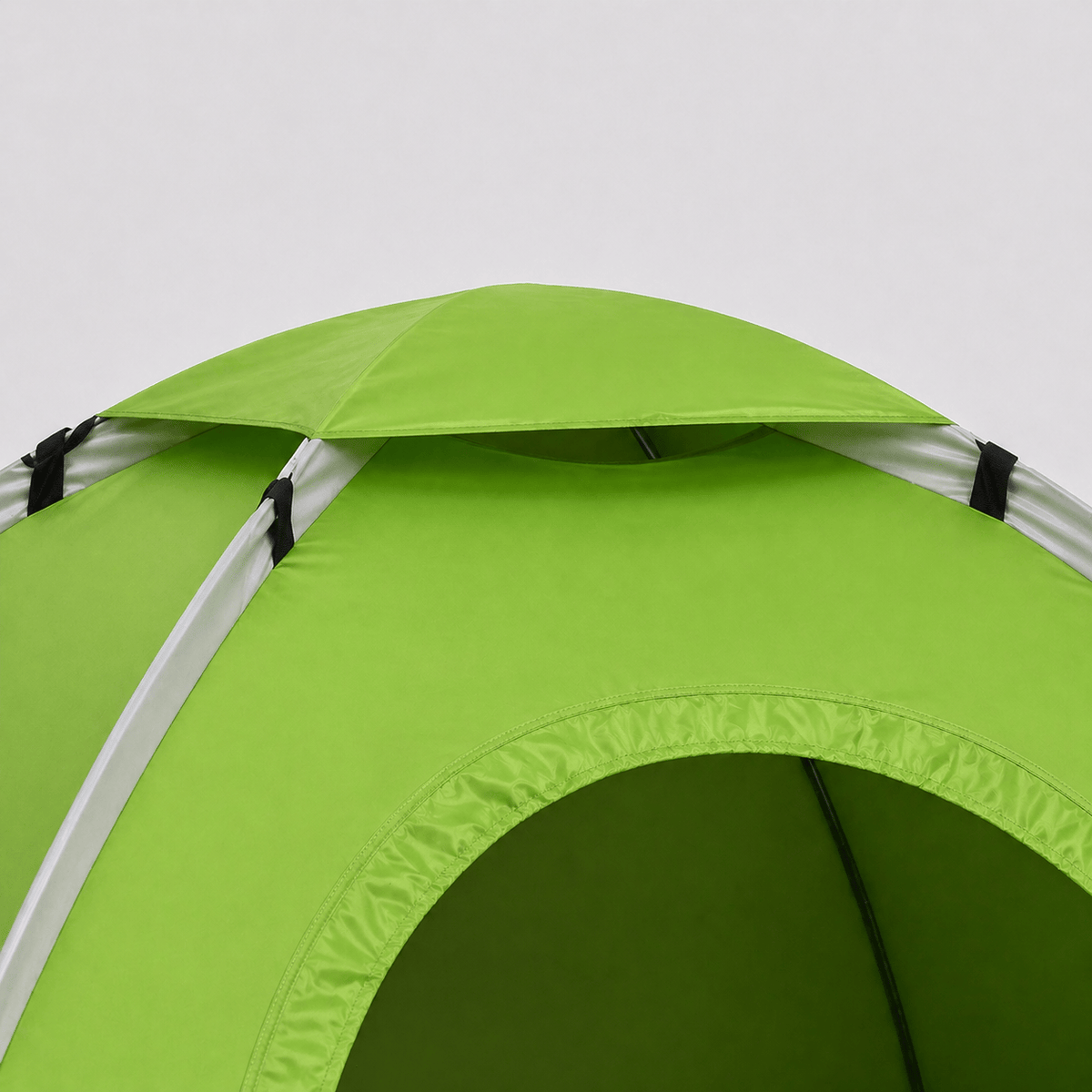 Tente 2 places ouverture rapide avec protection moustiques et vent