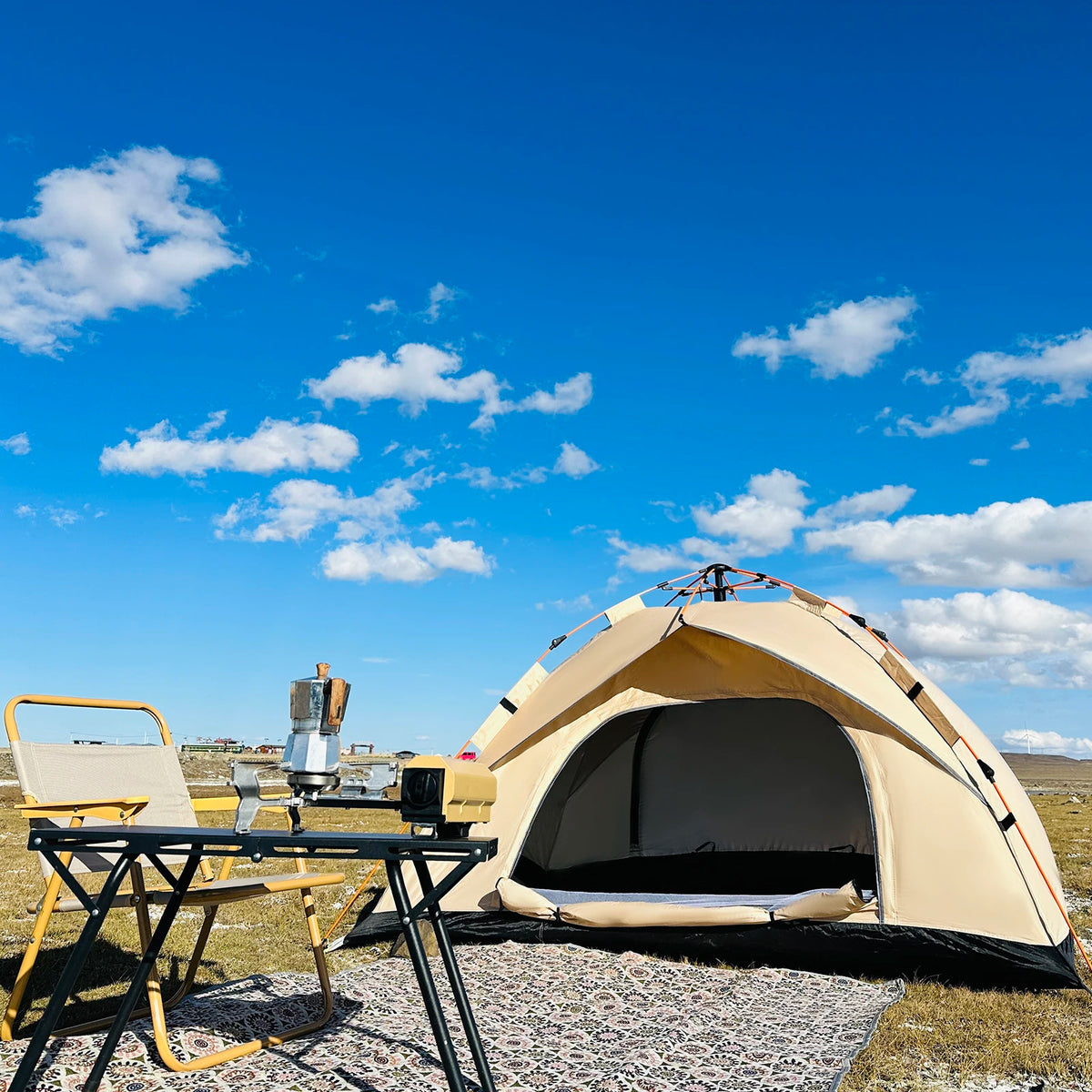 Tente Tente Pop Up 4 Places Ouverture Automatique Camping