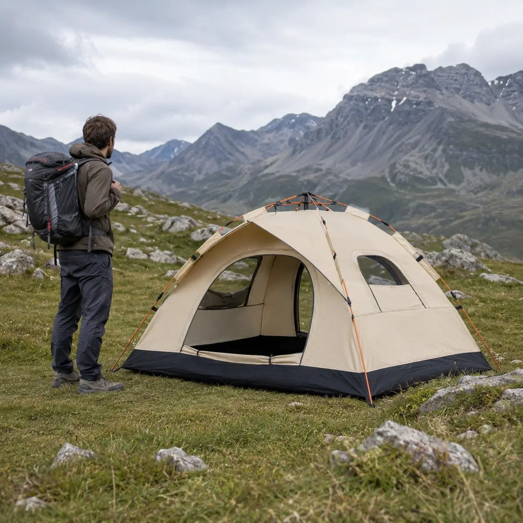 Tente Tente Pop Up 4 Places Ouverture Automatique Camping